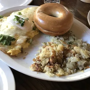 Applewood Bacon Avocado Omelette