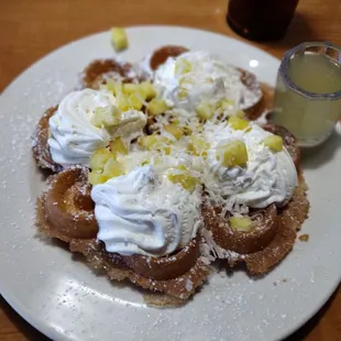 Hawaiian waffles