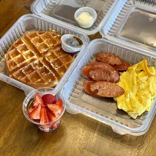 Portuguese Sausage & Eggs