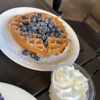 Blueberry N' Cream Waffle