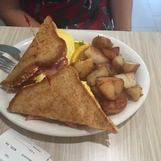 Breakfast Melt Sandwich