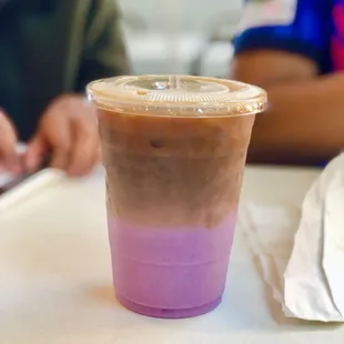 Iced Ube Latte