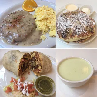 Chicken Fried Steak & Eggs