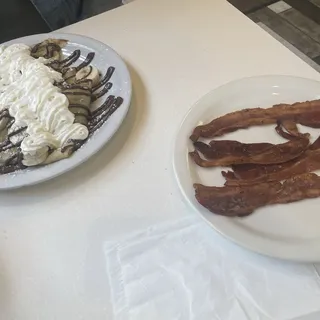 Banana Nutella N'cream crepes