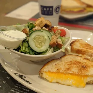 Hobo Grilled Cheese &amp; Side Salad