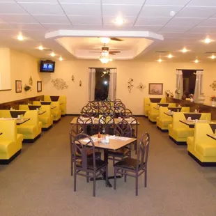 sushi and sashimi, interior