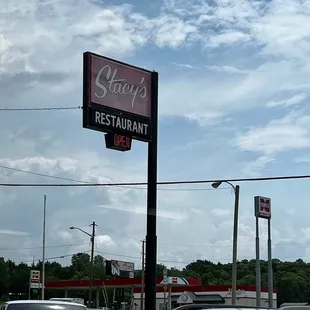 Outside sign