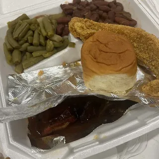 Two Meat Combo Plate