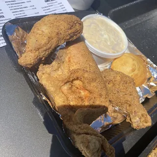 3 Piece Chicken Wing Dinner