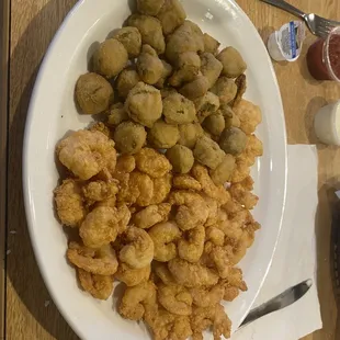 Calabash Shrimp and Okra