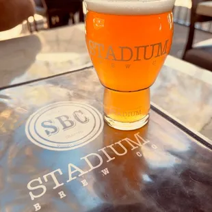 One of our favorite spots in O.C. Sipping on a cold  one after a long day of travel !