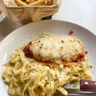 Chicken Parmesan Lunch.
