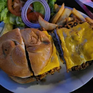 Breaded pork tenderloin sandwich. Excellent!