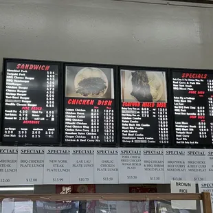 October 2024 Menu