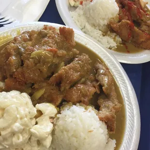 Shrimp Curry Plate