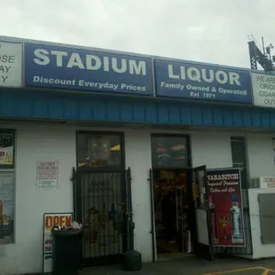 the outside of the building