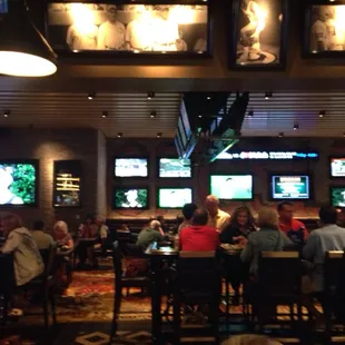 Inside the restaurant