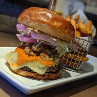 burger, food, burgers