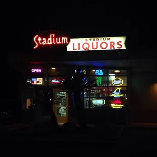 Stadium Liquors. A very important annex to the store b