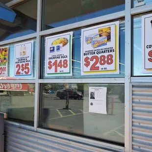 the price of the store