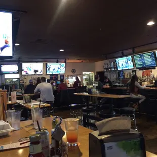 interior, sushi and sashimi