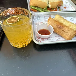 Egg rolls and the bahnmi from the house of hew