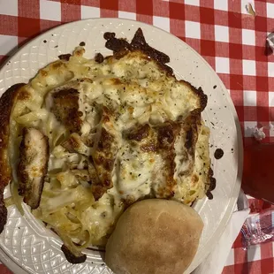 a plate of food