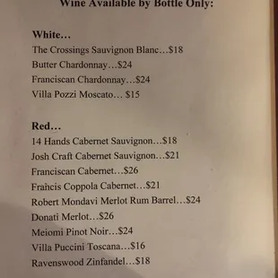 Wines
