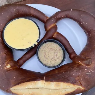 Pretzel from the 5 dollar happy hour