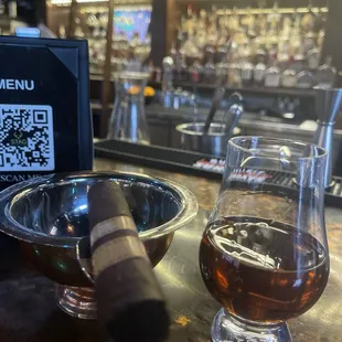 Woodford Double Oak and a Rocky.  Great combo