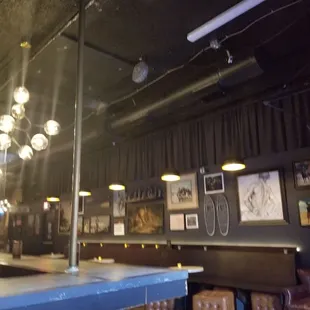 Remodeled several times since opening several years back, it&apos;s a fairly interesting wall