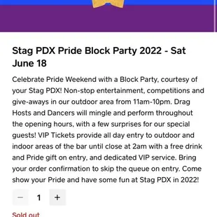 Event description, no &quot;20% gratuity added to tab,&quot; anywhere on the site.