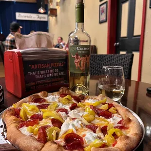 pizza, food