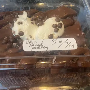 Chocolate Bread Pudding