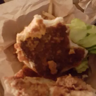 Dry and all breading