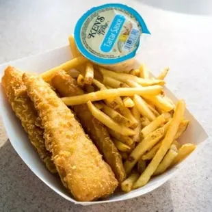 fish and chips, seafood, food, fish