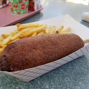 the best darn corn dog you will ever have.