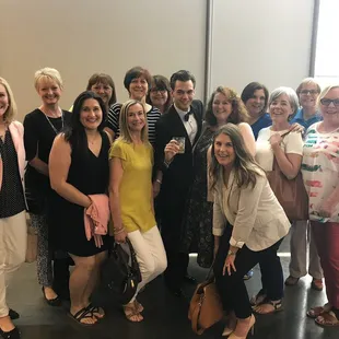 My team with "Sinatra" post show