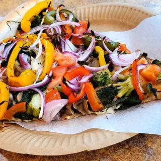 Vegetarian Pizza Slice