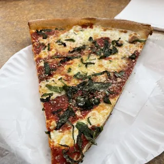 Margarita Pizza Slice