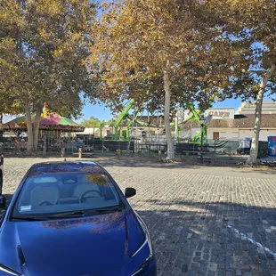 Staring from the outside of the stores