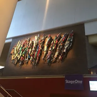 Cool indoor wall art