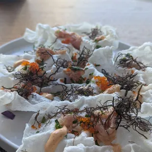 Spicy kanpachi