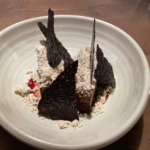 Vegan Chocolate Haupia Ice Cream Cake