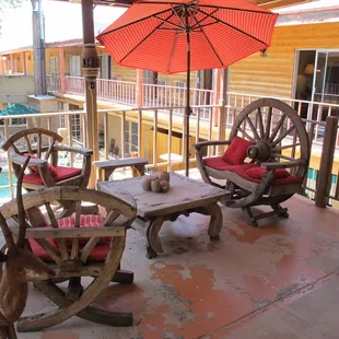 Balcony Conversation Area