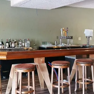 The bar was not finished just yet but looks like it will be a great space.