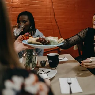 Dinner in the Lobby Cafe before the show