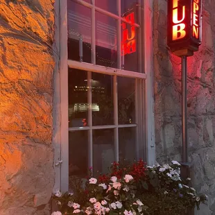 the outside of the building