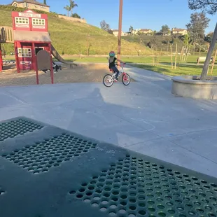Bike riding