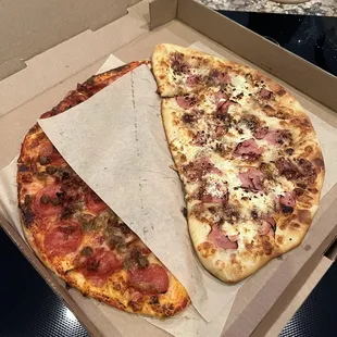 pizza, food